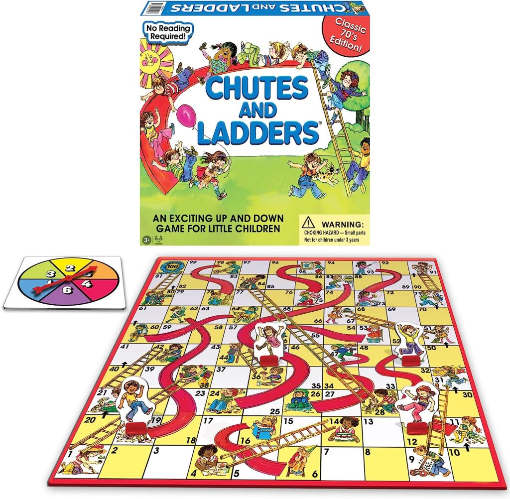 Chutes and Ladders Board Game