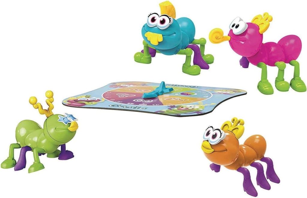 Hasbro Gaming Cootie Mixing and Matching Bug-Building Kids Game, Easy and Fun Games for Kids, Preschool Games for 2-4 Players, Kids Board Games, Ages 3 and Up