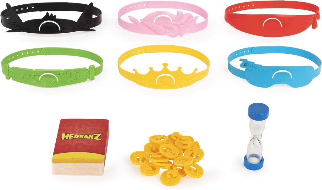 Hedbanz Picture Guessing Board Game New Edition, for Families and Kids Ages 8 and up